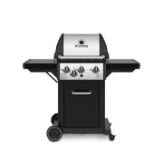 BARBECUE A GAS GPL MONARCH 340 132X72XH146CM NERO