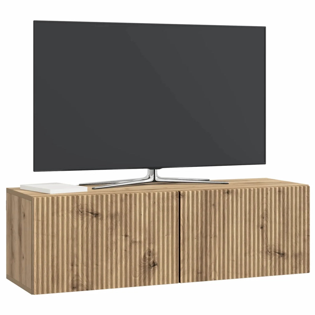 Mobile Porta TV da Muro Rovere Artigianale 98 x 31 x 30 cm