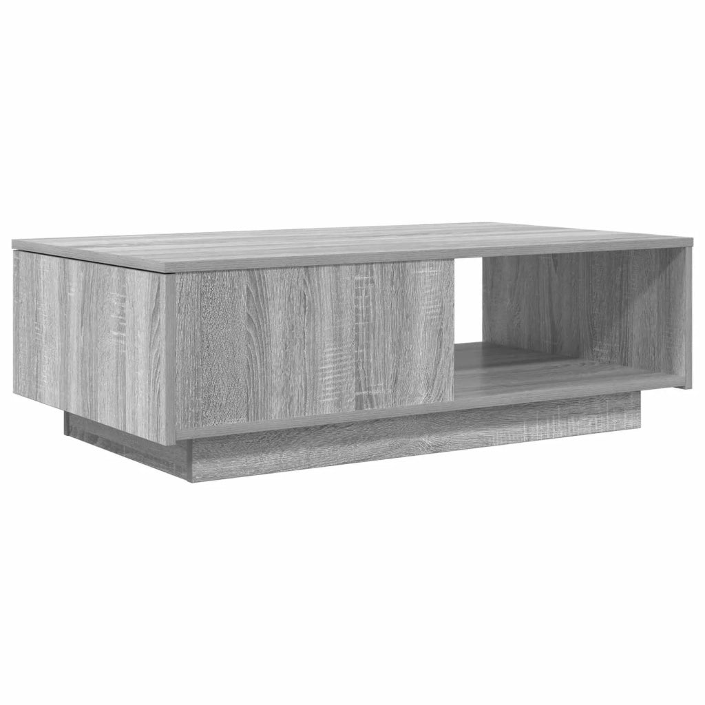 Tavolino da salotto con cassetto Grigio Sonoma 95 x 55 x 31 cm 8000185