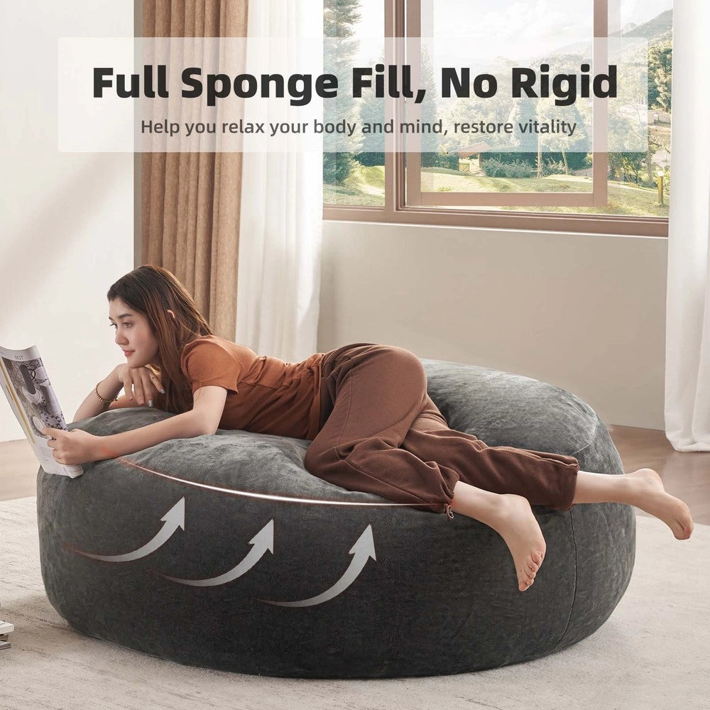 Poltrona Sacco Relax ¨C MINIMAL ¨C Tessuto, Soggiorno e Camera da Letto