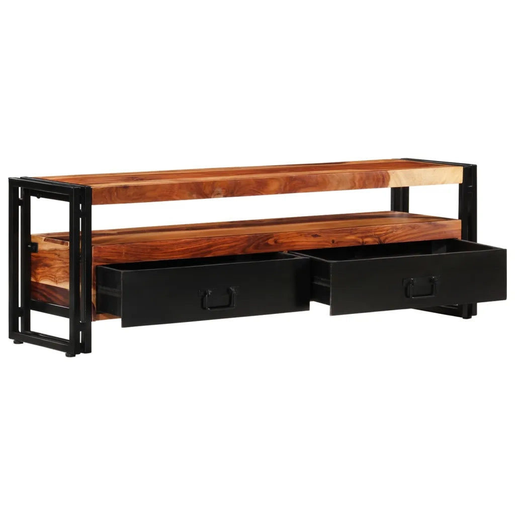 Mobile Porta TV 120x30x40 cm in Legno Massello di Acacia 247451