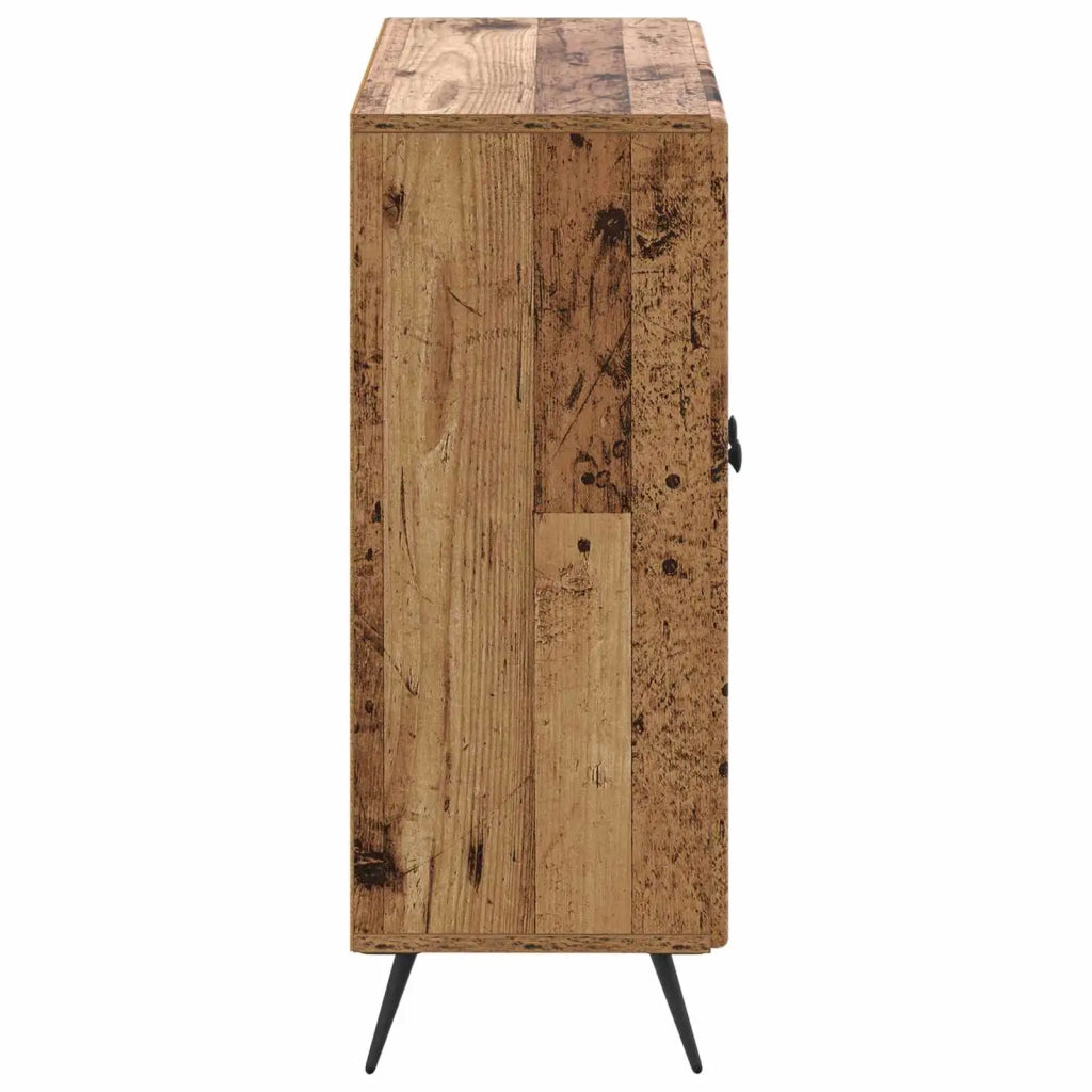Mobiletto da Bagno BREDA Legno antico 59,5 x 31 x 80 cm 897503