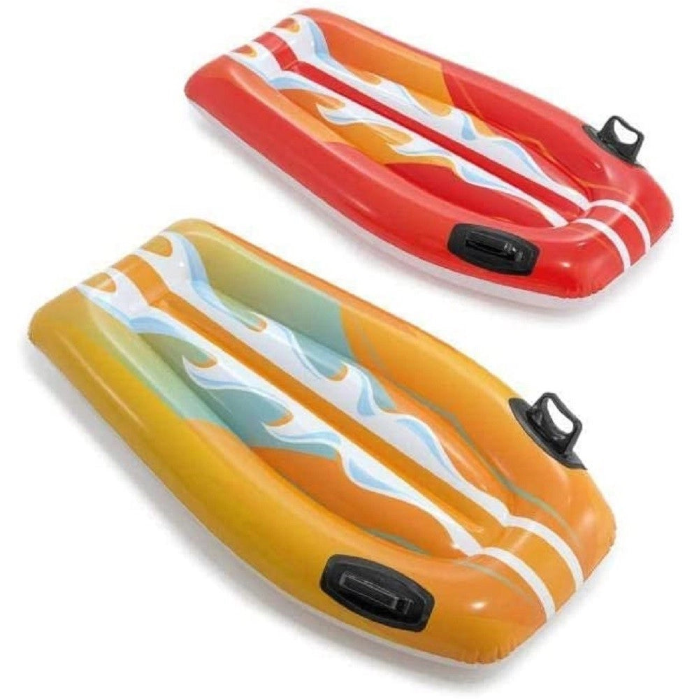 Trade Shop - Tavola Nuoto Surf Gonfiabile Con Maniglie 112x62cm Mare Fantasie Assortite 58165 -