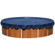 Copertura Invernale  5,30 M Per Piscine Circolari Di  4,60 M - Colore Blu/nero, Spessore 125 Gr/m²