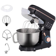 Robot da cucina ¨C Zephmum ¨C 6 velocit¨¤, ciotola in acciaio inox 5,5L, nero