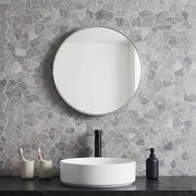 Piastrelle Mosaico Grigio Chiaro 30 x 30 cm Marmo 42033528