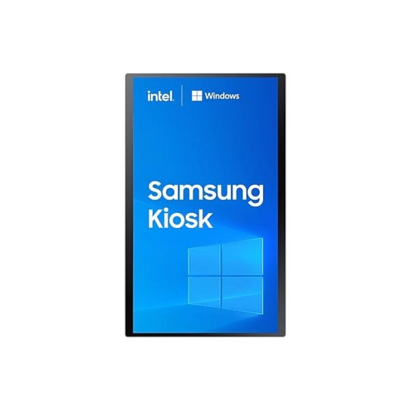Samsung km24c-3 design chiosco 61 cm (24") led 250 cd/m² full hd bianco touch screen processore integrato windows 10 iot enterprise 16/7 - LH24KMC3BGCXEN