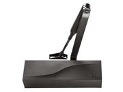 CHIUDIPORTA AEREO IS60 3721 NERO  c/fermo, mm.228x69x51h. (372101005)    ISEO