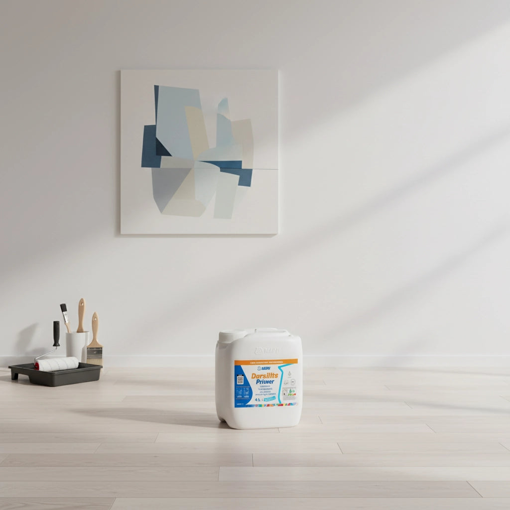 Dursilite primer fissativo base acqua trasparente per muri interni *** formato 4 lt, confezione 1