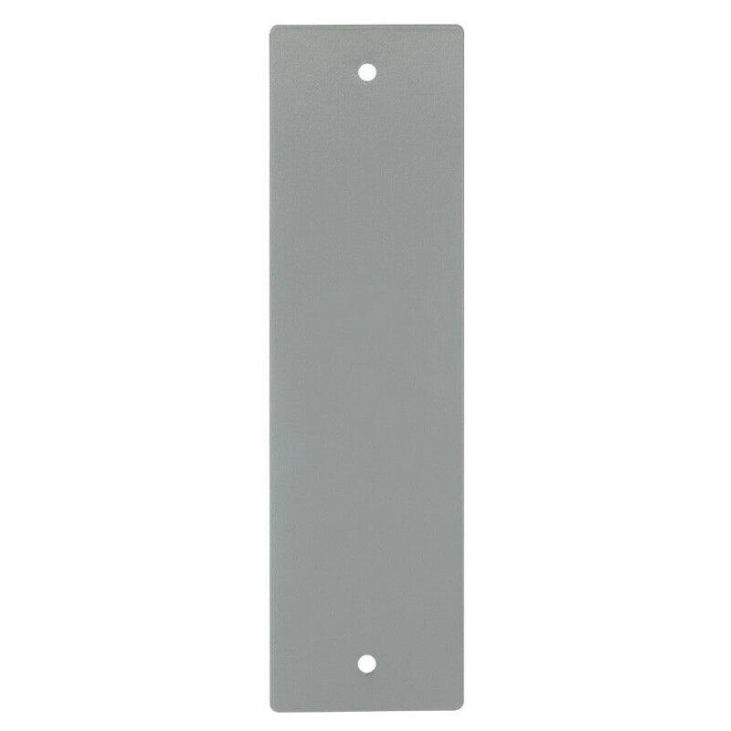 PLACCA 205 MM GRIGIO CIECA COPRI FORO AVVOLGITORE MOTORE TAPPARELLA TAPPARELLE
