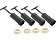Kit di fissaggio per lampadine G9 - Set da 4 - Kit di installazione e rimozione - Sicurezza e installazione facile - Adatto per lampade da tavolo/lampade da parete