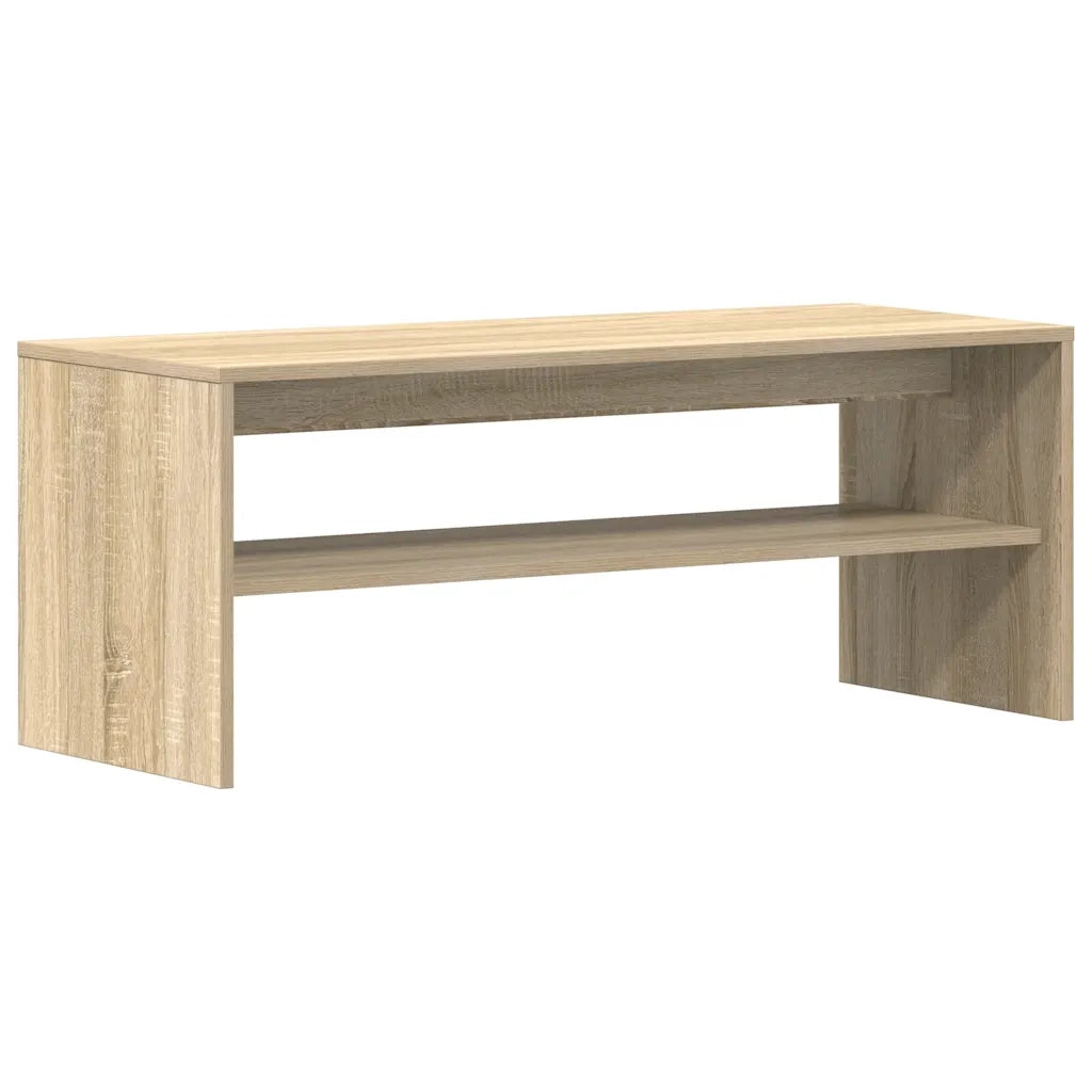 Mobile Porta TV Rovere Sonoma 100x40x40 cm in Legno Multistrato 859120