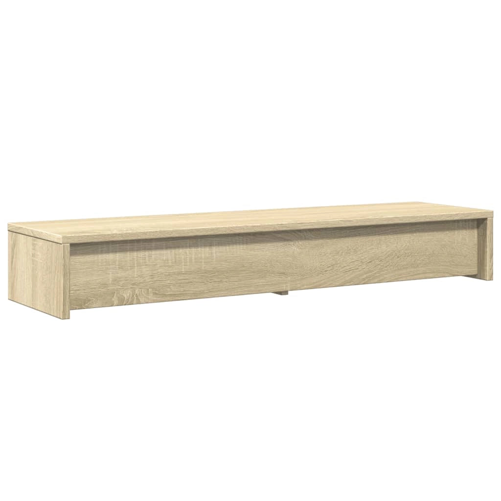 Supporto per monitor scrivania con cassetti legno ingegnerizzato Sonoma marrone 02_0044944