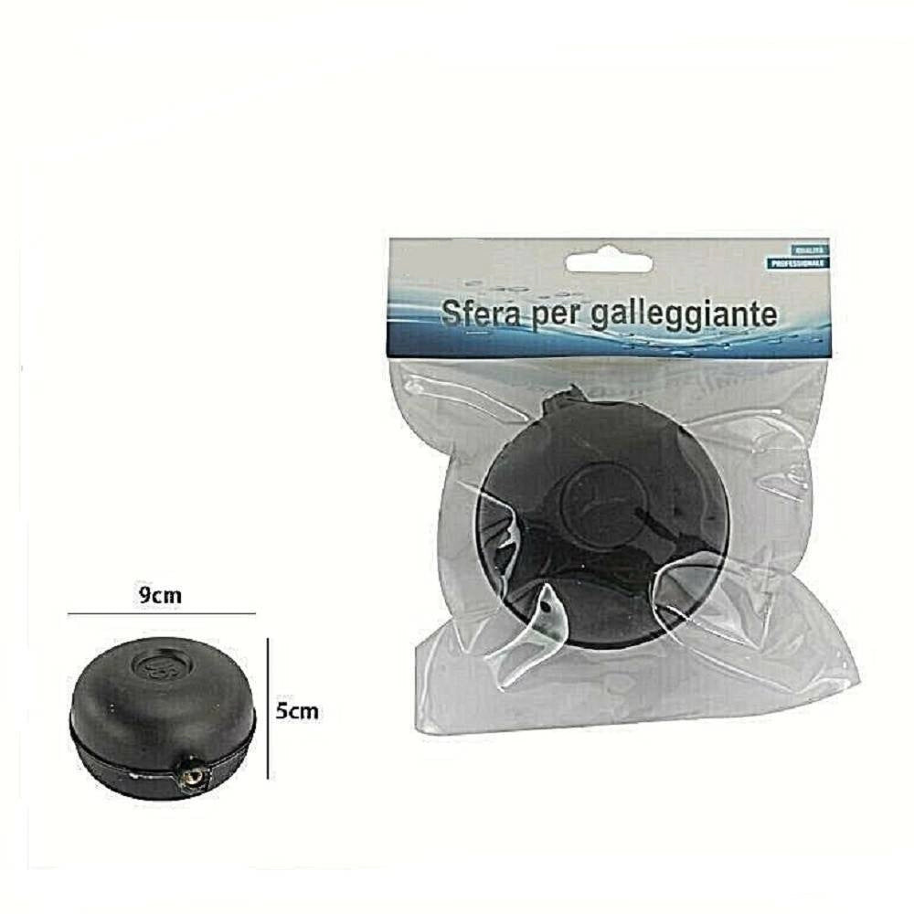 Trade Shop - Sfera Palla Tonda Per Rubinetto Galleggiante Scarico Bagno Wc Plastica -