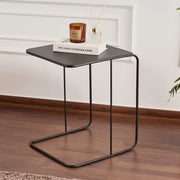 Cattaneo, Tavolino da Salotto Forma Rettangolare, 47x46x57h cm Nero