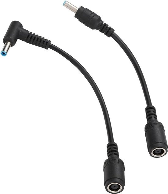 2 Adattatori di carica per laptop da 74x50mm a 45x30mm