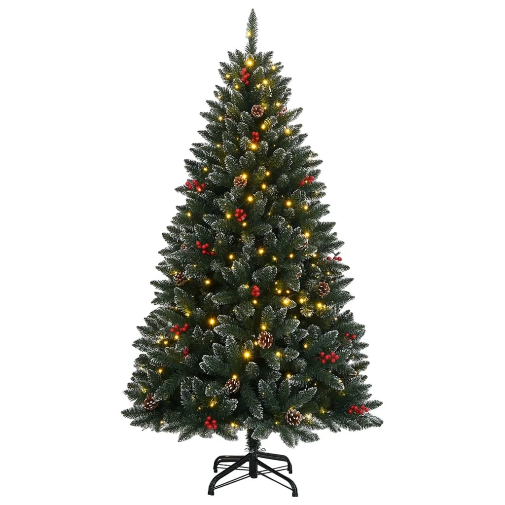 vidaXL Albero di Natale Artificiale 300 LED 240 cm