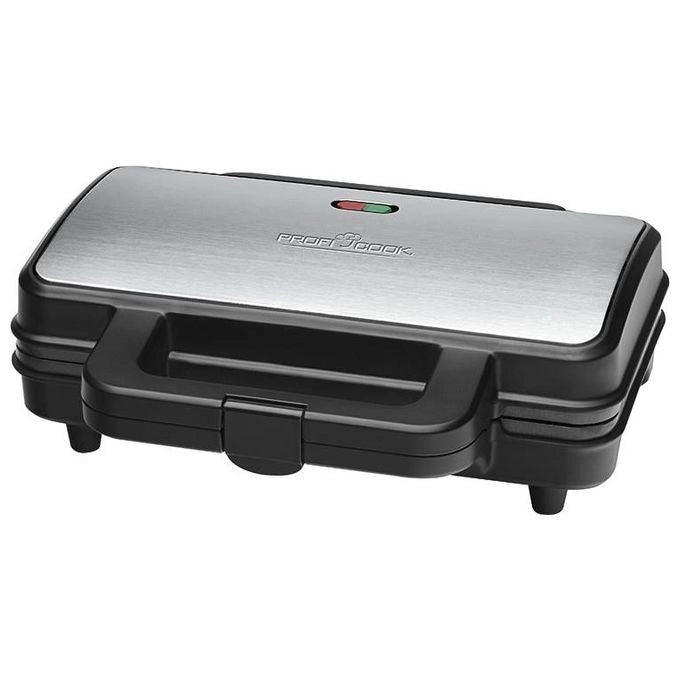 ProfiCook PC-ST 1092 tostiera 900 W Nero, Acciaio inossidabile