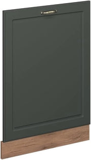 Pannello frontale della lavastoviglie Fame-Line, Verde-oro Country House, 60 cm senza piano di lavoro, per la combinazione con altri moduli della serie Fame-Line