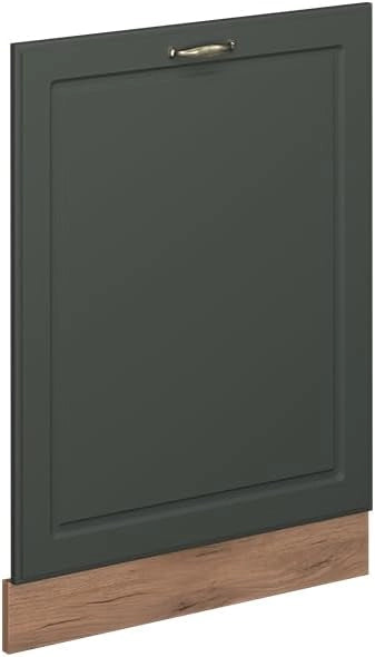 Pannello frontale della lavastoviglie Fame-Line, Verde-oro Country House, 60 cm senza piano di lavoro, per la combinazione con altri moduli della serie Fame-Line