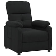 Poltrona Reclinabile Nera in Tessuto cod mxl 11695
