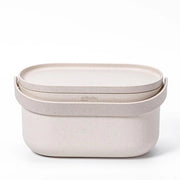 Cassa Riciclaggio 4 Litri Beige - Contenitore per Rifiuti Organici Piccolo per la Cucina Incluso Sacchetto per Rifiuti - Caffè in Plastica