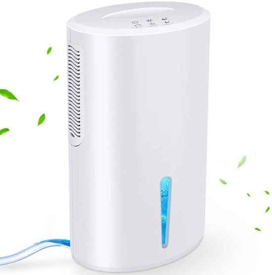 Luce e umidità controllata per ambiente domestico con illuminazione a colori e funzione di spegnimento automatico, ideale per camere da letto e sottotetti, con due modalità di funzionamento: giorno e notte per una efficace eliminazione dell'umidità.