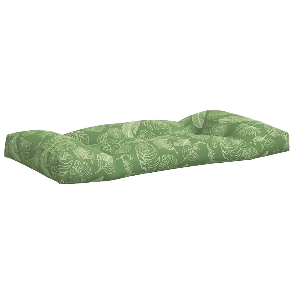 Cuscini per Pallet 2 pz Motivo a Foglie in Tessuto Oxford 360941