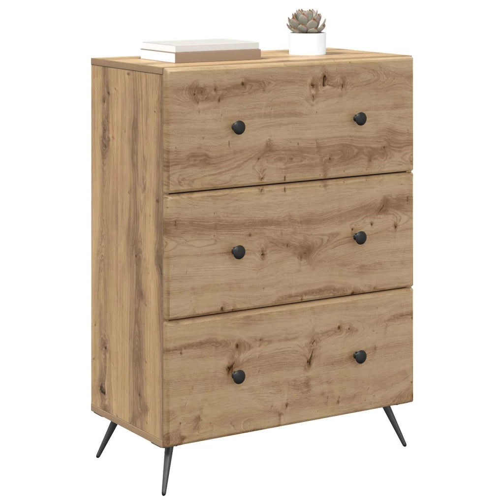 Mobile con Cassetti Rovere Artigianale 66 x 34,5 x 90 cm 895534