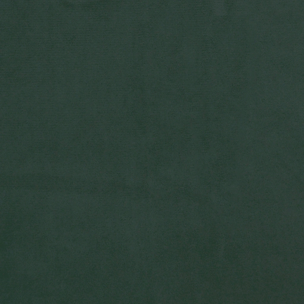 Giroletto a Molle con Materasso Verde Scuro 120x190 cm Velluto 3270022