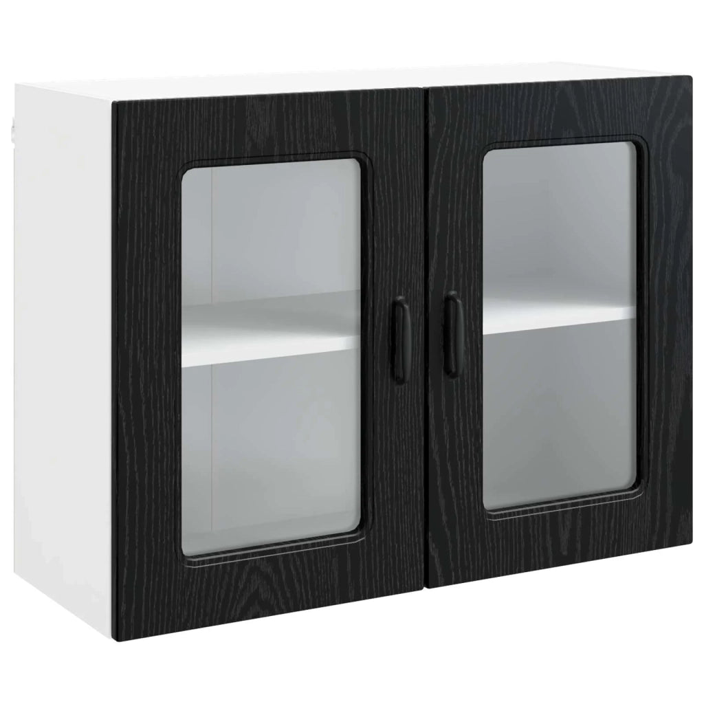 Pannello lavastoviglie Kalmar Rovere Nero 80 x 31 x 60 cm