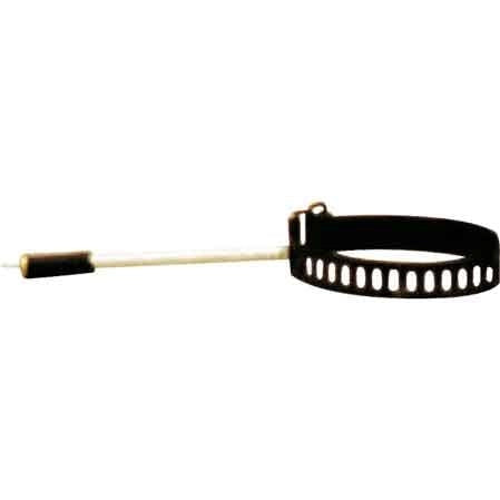 FASCETTA REGGITUBO PER STUFA Ø 80-140 mm - colore bianco