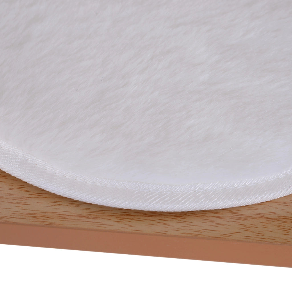 EasyComfort Tiragraffi Gatto Altezza 120cm con Cuccia Piattaforme e Giochi Sisal, MDF 71.5x49.5x120cm legno, bianco