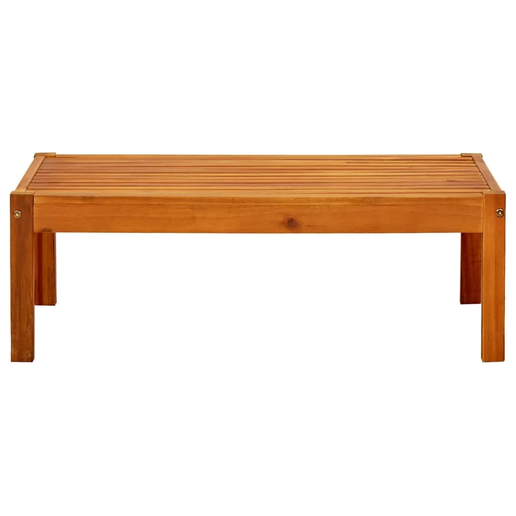 Tavolo da Giardino 85x57x29 cm in Legno Massello di Acacia 310322