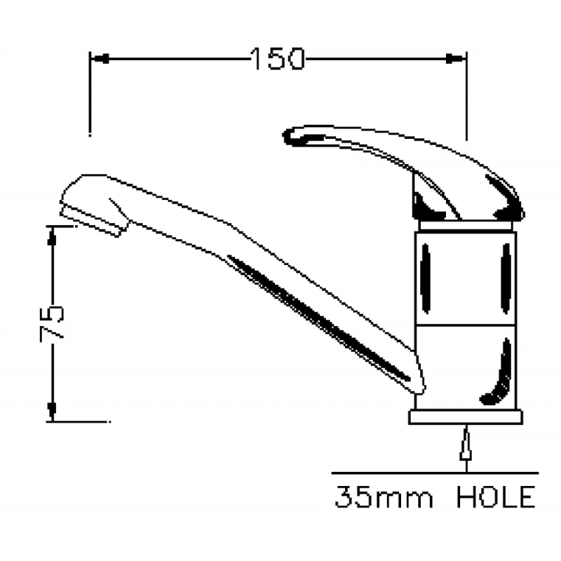 RUBINETTO MISCELATORE LAVABO