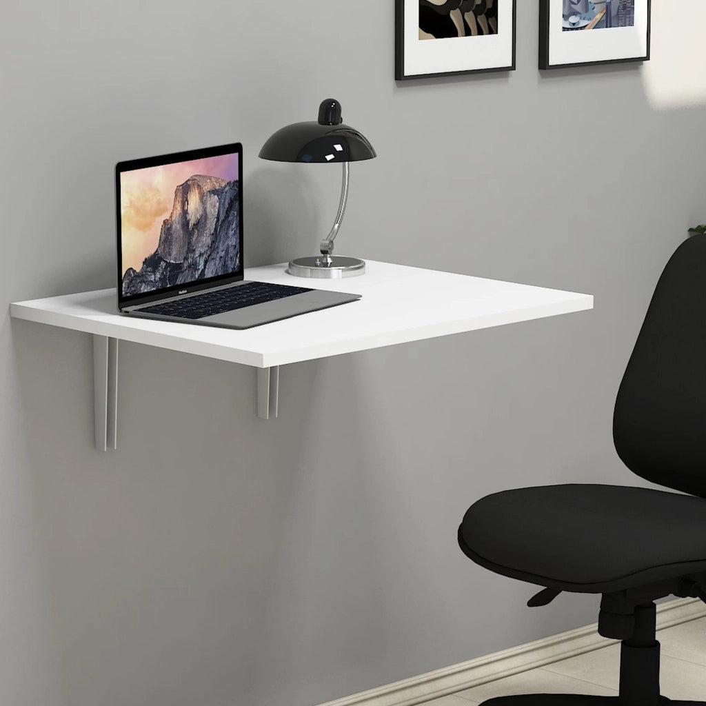 Lessolo, Tavolo Pieghevole un Posto, 60x50x2h cm Bianco