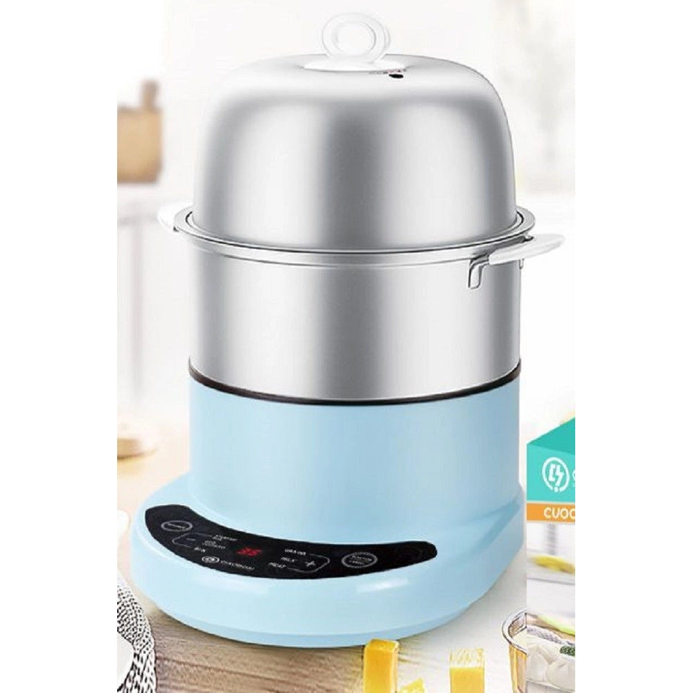 Trade Shop - Cuoci Uova Al Vapore Bollitore Elettrico 350w Fornello Cuociuova 12 Uova Tx-8405 -