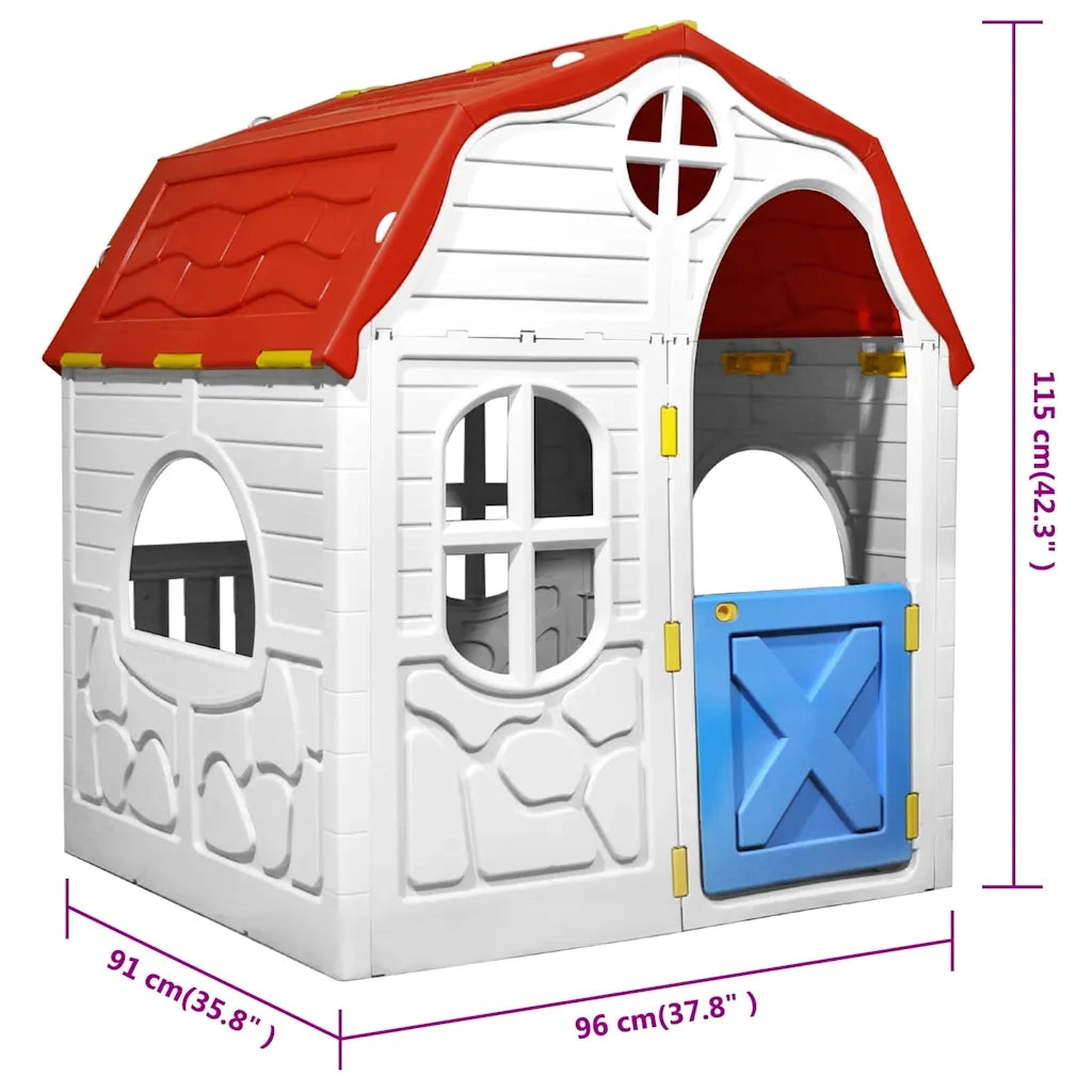 Casetta per Bambini Pieghevole con Porta e Finestre CFW5156483