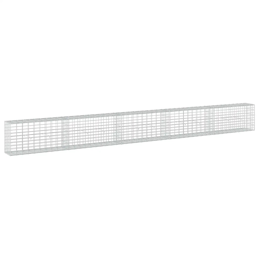 Gabione con Filo da 3,5 mm e Rete da 5x10 cm 500x30x50 cm 3462700