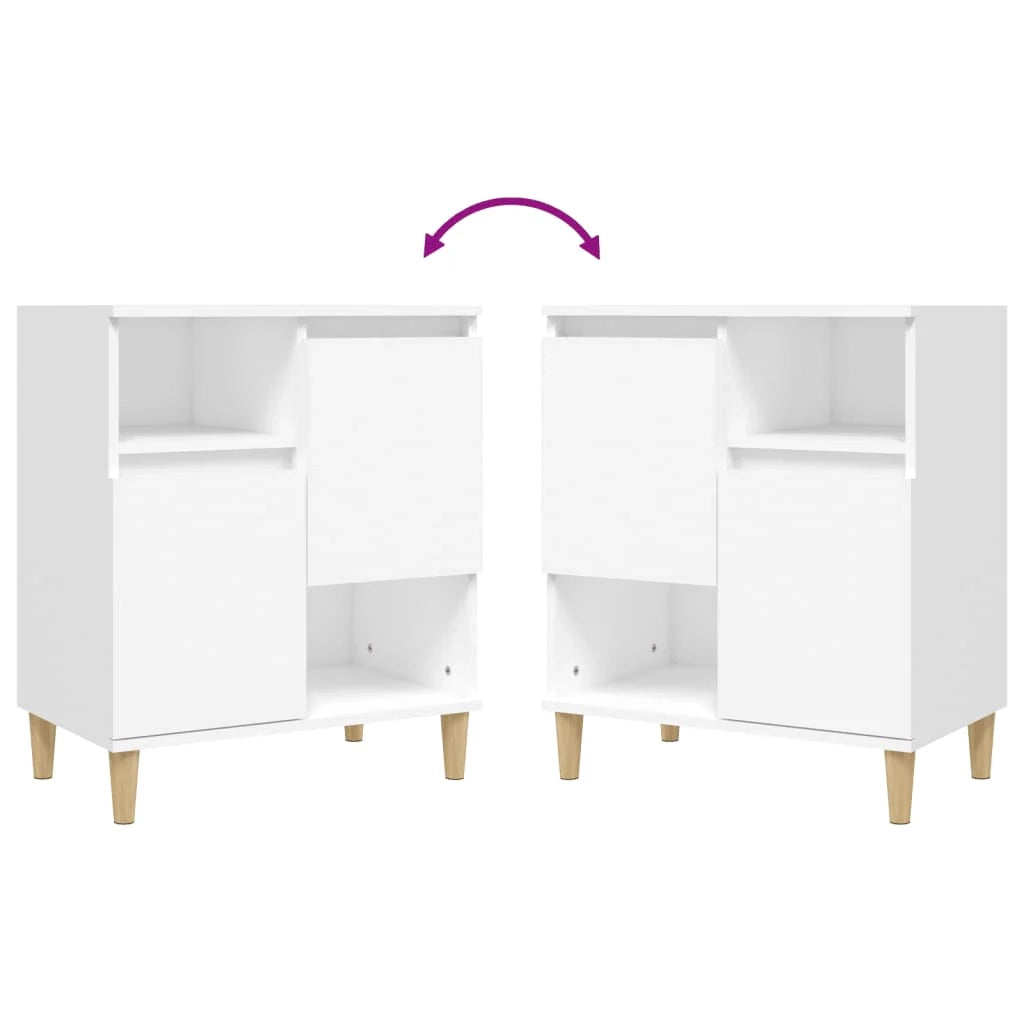Buffet credenza cassettiera armadio mobile contenitore organizer per cucina soggiorno salotto 60 x 35 x 70 cm legno ingegnerizzato bianco 02_0030356