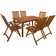 Set da pranzo da esterno 7 pezzi in legno massello di acacia 02_0014495