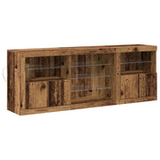 Credenza | Madia LED Legno vecchio 181,5 x 37 x 67 cm Legno multistrato