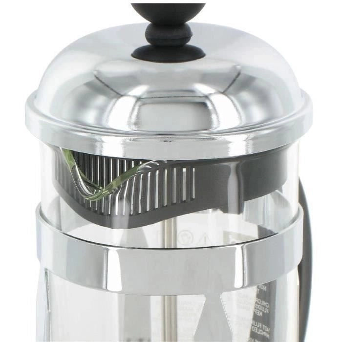 Chambord - Caffettiera per caffè in pistone Bodum, 4 tazze, 0,5 L, acciaio inossidabile