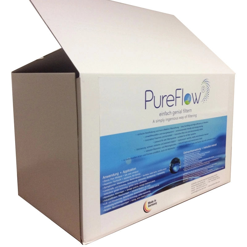 Carica Filtrante Pureflow In Fibre Di Poliestere - 1000 Gr Lunghezza: 11 cm