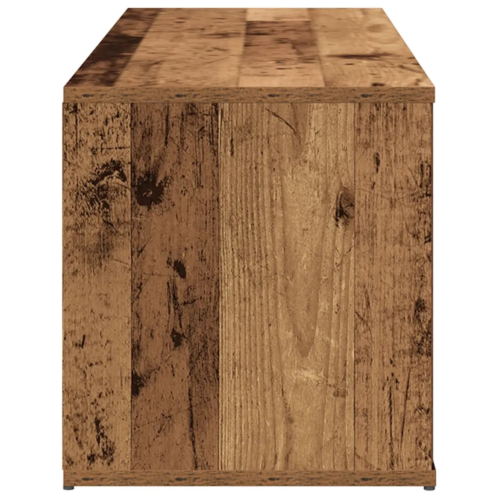 vidaXL Mobile Porta TV Legno Antico 120x34x37 cm in Legno Multistrato