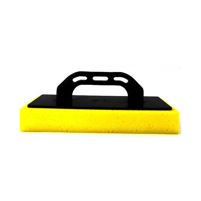 Frattone base plastica con spugna alta in poliestere : Modello - SPUGNA MARRONE ALTA IN POLIESTERE