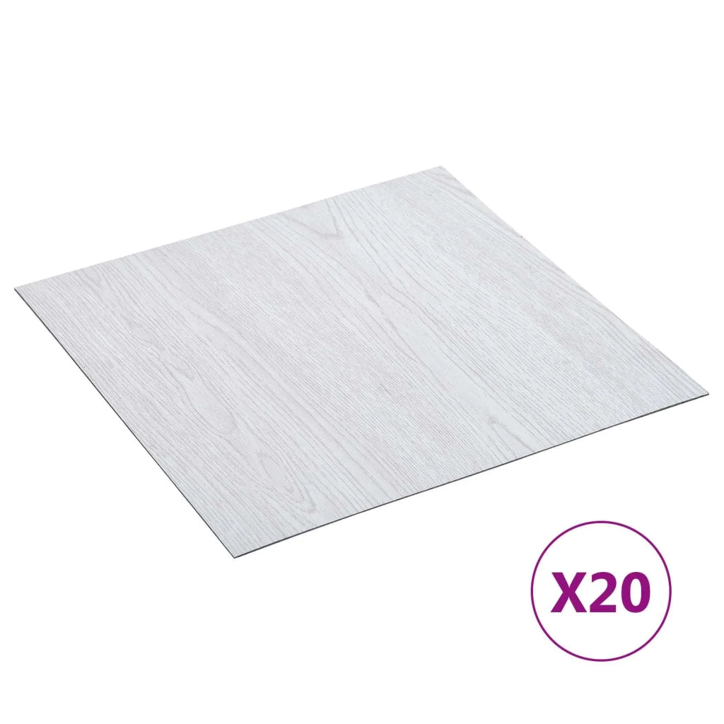 Plance per Pavimentazione Autoadesiva 30,5 x 30,5 cm 20 pcs PVC 42046397