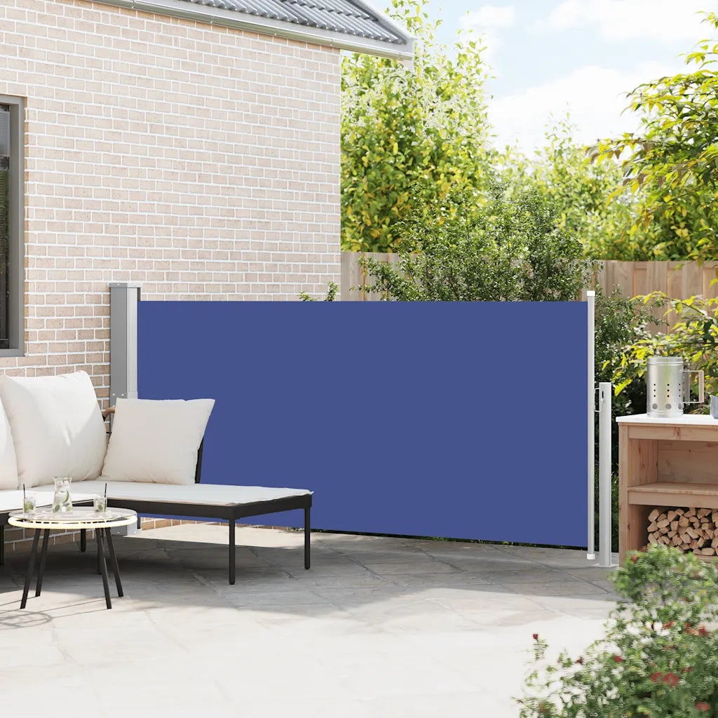 Tenda da Sole Laterale Retrattile 140 x 300 cm Blu cod mxl 21603