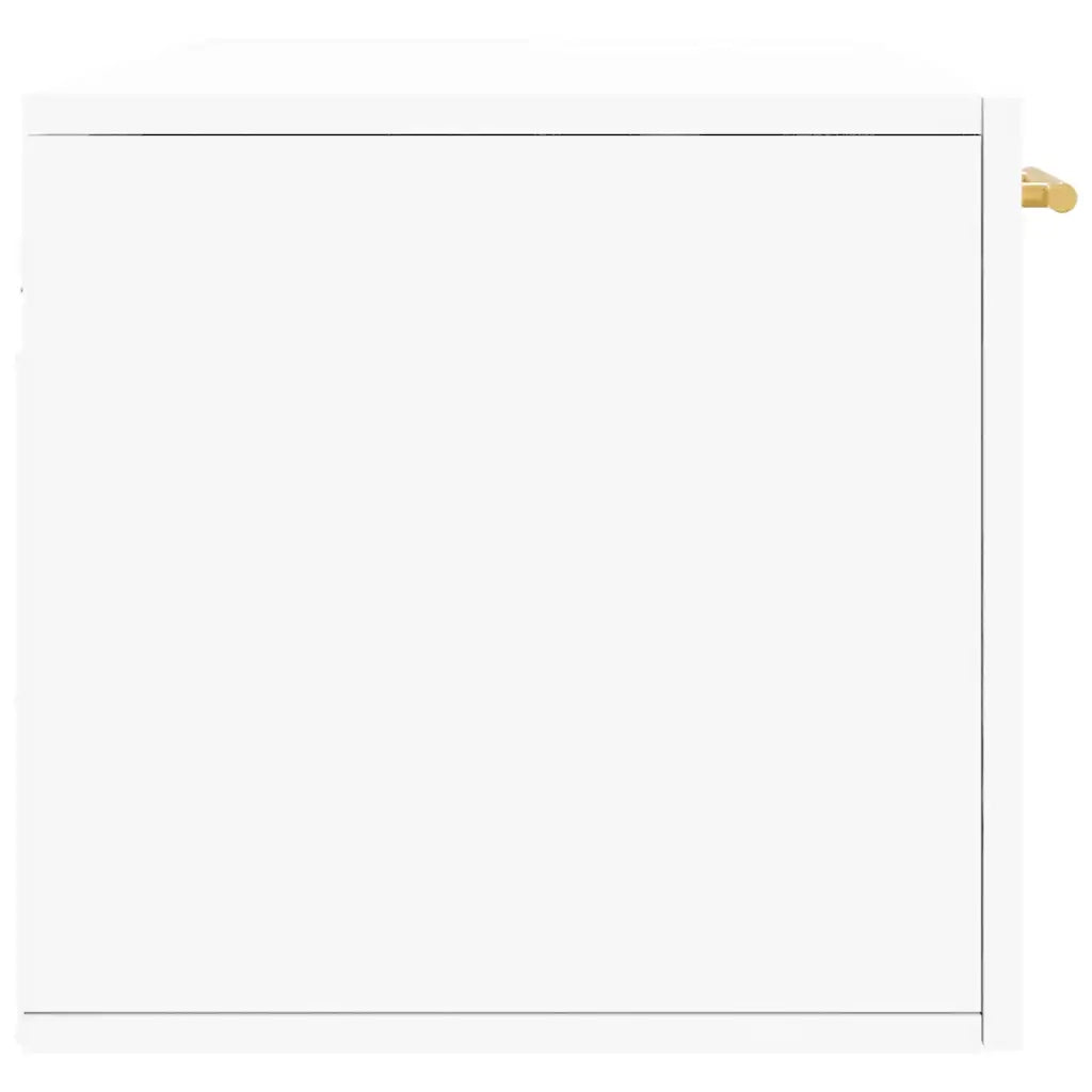 vidaXL Mobile a Parete Bianco 100x36,5x35 cm in Legno Multistrato