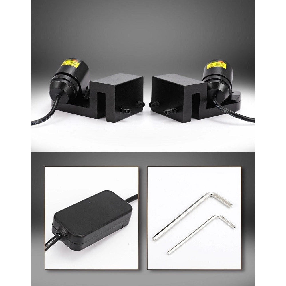 Trade Shop - Kit Proiettore Led Angel Illuminazione Portiere Anteriori Auto Luce Led Bianca -